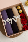 Luxury Hijab Gift Box for Girls with Chocolates & Roses – Perfect Gift in Pakistan - RiwayatbyRida