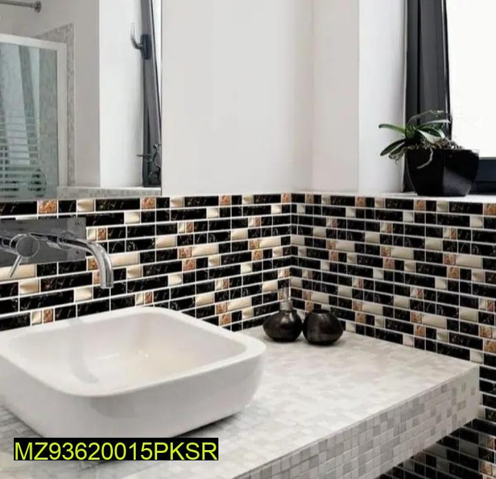 50 Pcs Colorful Self Adhesive Tile Stickers