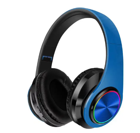 Headsets Gamer Headphones Blutooth Surround Sound Stereo Wireless Earphone USB With MicroPhone Colourful Light PC Laptop Headset